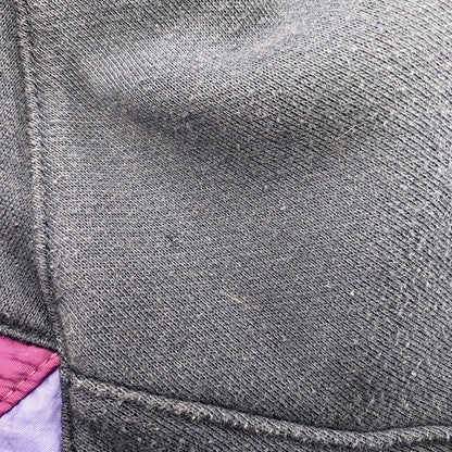 【中古品】【メンズ】 OLD ADIDAS オールド アディダス HALF ZIP HOODIE ハーフジップ フーディ パーカー 長袖 トップス 146-250806-as-36-izu サイズ：F 174 カラー：ネイビー×パープル 万代Net店