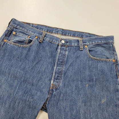 【中古品】【メンズ】 Levi's リーバイス 501 DENIM PANTS 00501-0194 デニムパンツ エジプト製 ジーンズ ボトムス 157-250806-as-35-izu サイズ：42×32 カラー：インディゴ 万代Net店