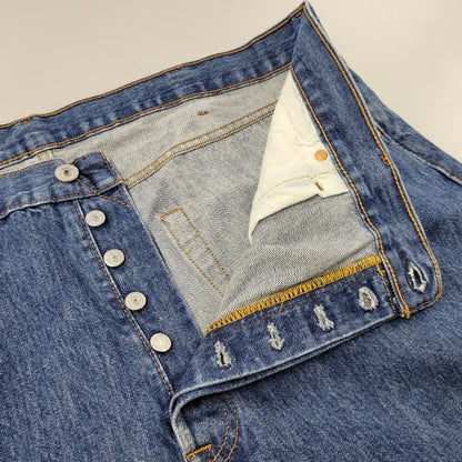 【中古品】【メンズ】 Levi's リーバイス 501 DENIM PANTS 00501-0194 デニムパンツ エジプト製 ジーンズ ボトムス 157-250806-as-35-izu サイズ：42×32 カラー：インディゴ 万代Net店