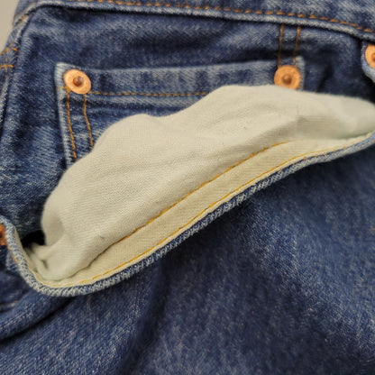 【中古品】【メンズ】 Levi's リーバイス 501 DENIM PANTS 00501-0194 デニムパンツ エジプト製 ジーンズ ボトムス 157-250806-as-35-izu サイズ：42×32 カラー：インディゴ 万代Net店