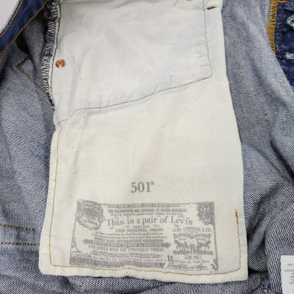 【中古品】【メンズ】 Levi's リーバイス 501 DENIM PANTS 00501-0194 デニムパンツ エジプト製 ジーンズ ボトムス 157-250806-as-35-izu サイズ：42×32 カラー：インディゴ 万代Net店