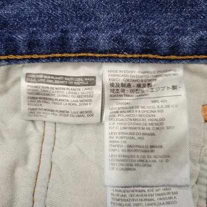 【中古品】【メンズ】 Levi's リーバイス 501 DENIM PANTS 00501-0194 デニムパンツ エジプト製 ジーンズ ボトムス 157-250806-as-35-izu サイズ：42×32 カラー：インディゴ 万代Net店