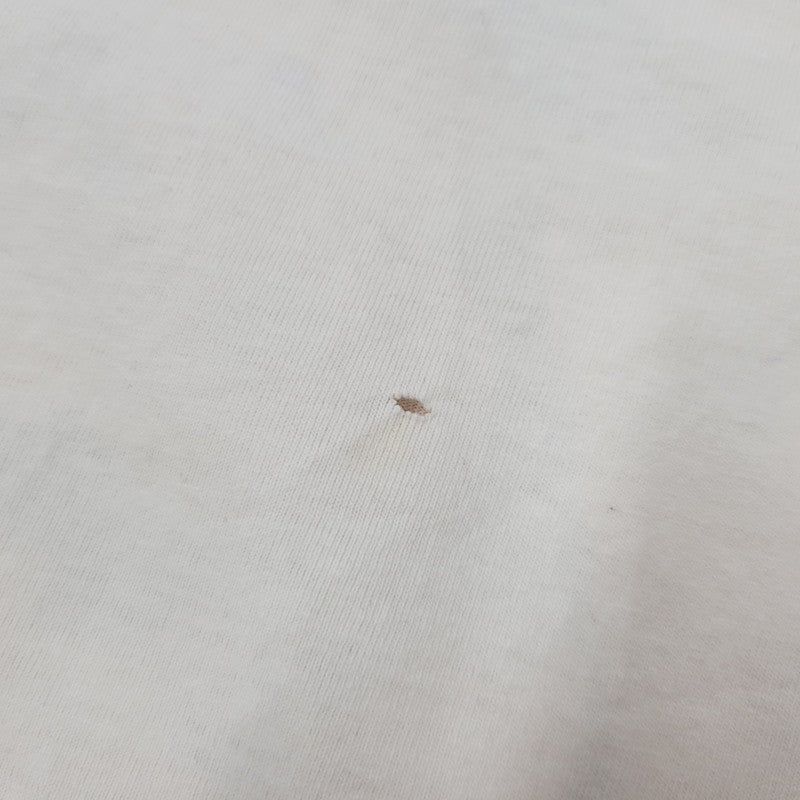 【中古品】【メンズ】 DEUS EX MACHINA デウス・エクス・マキナ RECORDS LS TEE Tシャツ トップス 長袖 ロンT 142-250805-rk-11-izu サイズ：M カラー：ホワイト 万代Net店