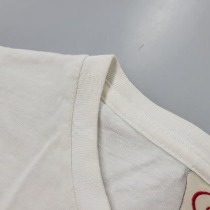 【中古品】【メンズ】 DEUS EX MACHINA デウス・エクス・マキナ RECORDS LS TEE Tシャツ トップス 長袖 ロンT 142-250805-rk-11-izu サイズ：M カラー：ホワイト 万代Net店