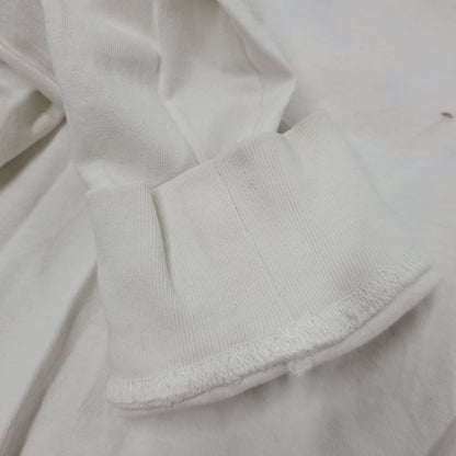 【中古品】【メンズ】 DEUS EX MACHINA デウス・エクス・マキナ RECORDS LS TEE Tシャツ トップス 長袖 ロンT 142-250805-rk-11-izu サイズ：M カラー：ホワイト 万代Net店