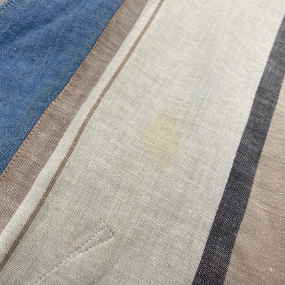 【現状渡し品】【メンズ】 USED CHAMBRAY WORK JACKET シャンブレー ワークジャケット 146-250807-as-25-izu サイズ：F カラー：ブルー 万代Net店