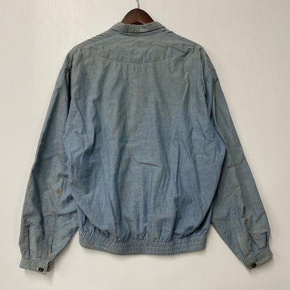 【現状渡し品】【メンズ】 USED CHAMBRAY WORK JACKET シャンブレー ワークジャケット 146-250807-as-25-izu サイズ：F カラー：ブルー 万代Net店