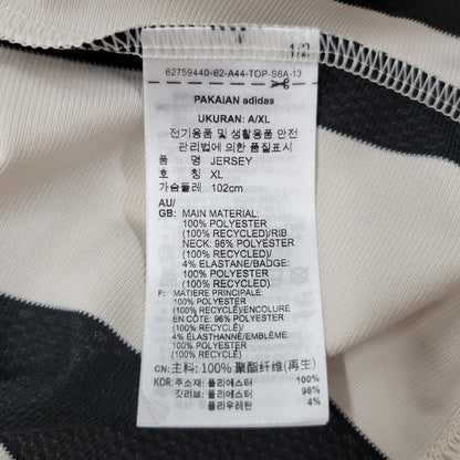 【中古品】【レディース】 adidas アディダス SUMMER GLOW JERSEY KC0672 サマー グロー ジャージー 半袖 トップス 170-250806-as-27-izu サイズ：3XL カラー：マルチカラー 万代Net店