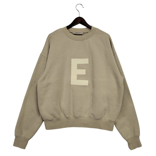 【中古品】【メンズ】 FOG ESSENTIALS フィアオブゴッド エッセンシャルズ BIG E SWEATSHIRT ビッグ イー スウェットシャツ トップス 長袖 142-250804-ma-07-izu サイズ：14/16 カラー：BEIGE 万代Net店