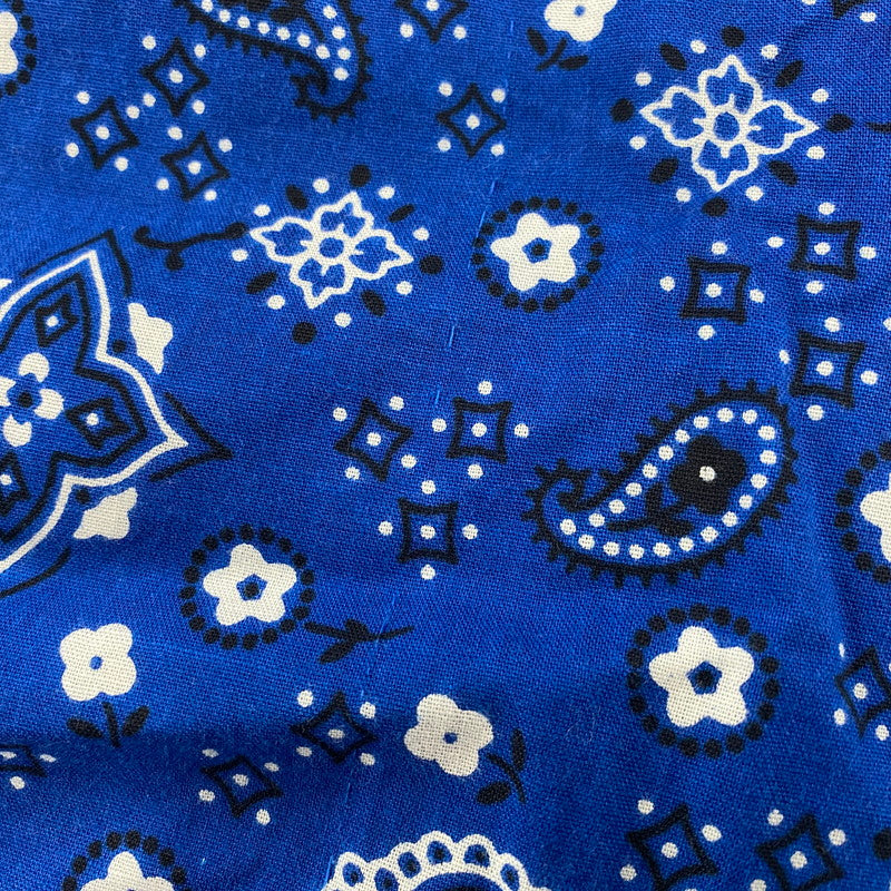 【中古品】【メンズ】 SUGAR CANE シュガーケーン PAISLEY LS BD SHIRT ペイズリー ロングスリーブ ボタンダウン シャツ 長袖 トップス 145-250806-as-39-izu サイズ：M カラー：ブルー系 万代Net店