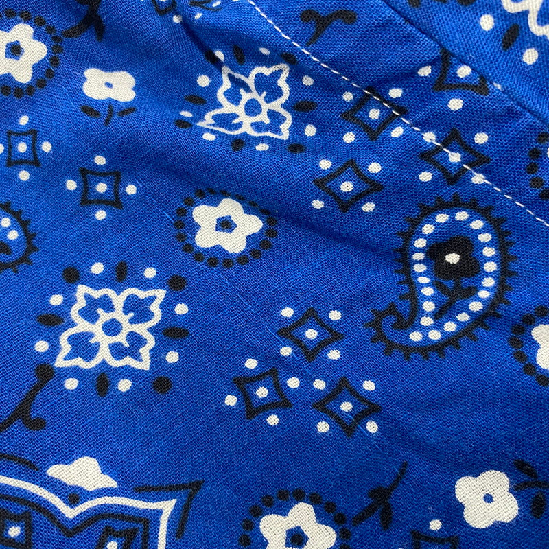 【中古品】【メンズ】 SUGAR CANE シュガーケーン PAISLEY LS BD SHIRT ペイズリー ロングスリーブ ボタンダウン シャツ 長袖 トップス 145-250806-as-39-izu サイズ：M カラー：ブルー系 万代Net店