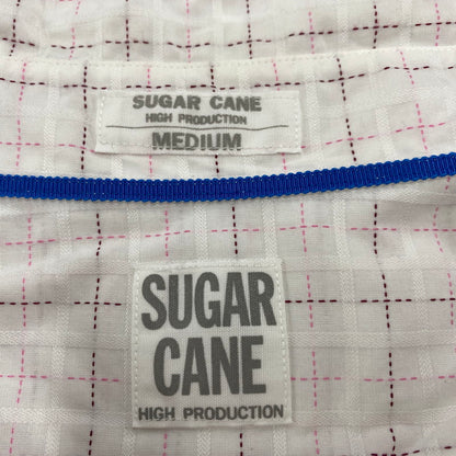 【中古品】【メンズ】 SUGAR CANE シュガーケーン LS SHIRT SC23256 ロングスリーブ シャツ 長袖 トップス 145-250806-as-42-izu サイズ：M カラー：ホワイト系 万代Net店