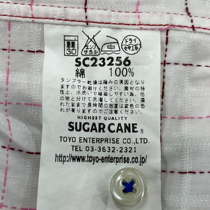 【中古品】【メンズ】 SUGAR CANE シュガーケーン LS SHIRT SC23256 ロングスリーブ シャツ 長袖 トップス 145-250806-as-42-izu サイズ：M カラー：ホワイト系 万代Net店