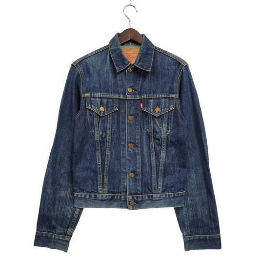 【中古品】【メンズ】 Levi's リーバイス 70505-0217 刻印555 バレンシア BIG-E USA製 2000年製 00S 復刻 4TH DENIM JACKET フォースデニムジャケット アウター 長袖 145-250804-ma-14-izu サイズ：36 カラー：インディゴ 万代Net店