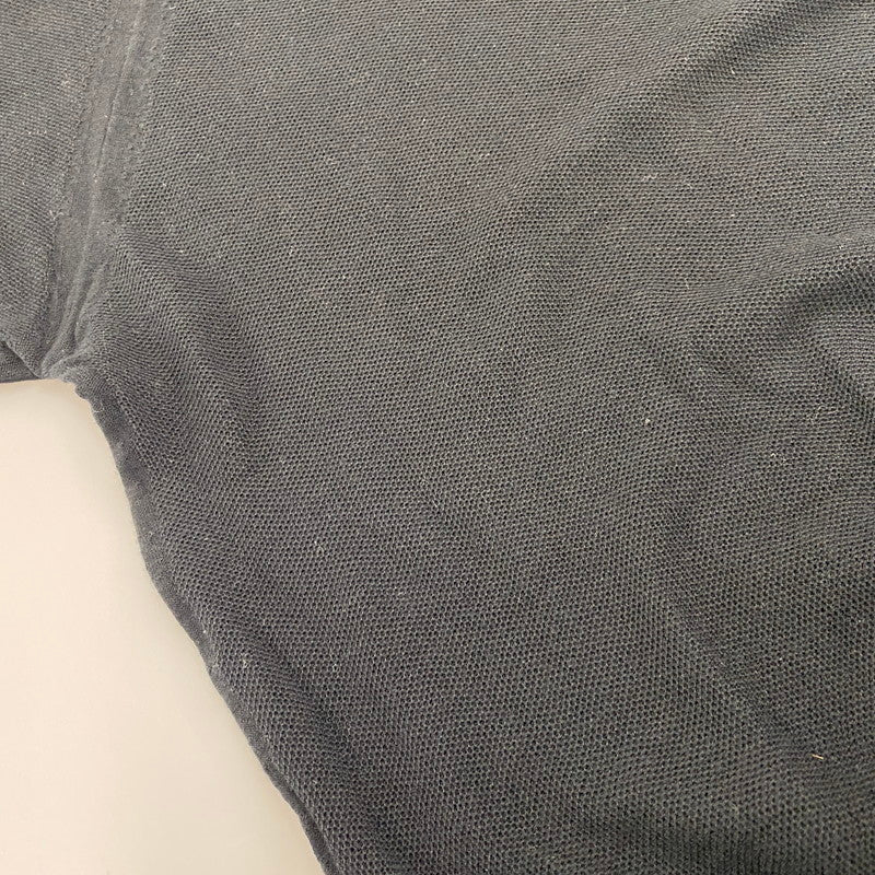 【中古品】【メンズ】 MARGARET HOWELL マーガレットハウエル × JOHN SMEDLEY ジョンスメドレー SS COTTON KNIT T-SHIRT 579-7160003 ショートスリーブ コットン ニット Tシャツ 半袖 トップス 141-250806-as-43-izu サイズ：M カラー：ブラック 万代Net店