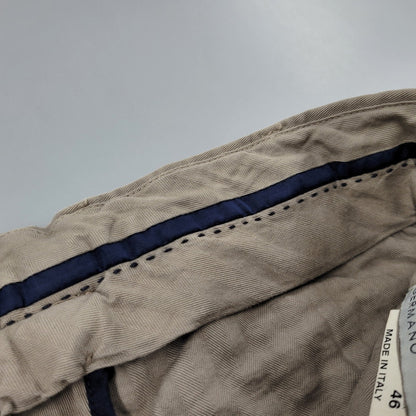 【中古品】【メンズ】 GERMANO ジェルマーノ PANTS 2147 パンツ イタリア製 ボトムス 152-250808-as-25-izu サイズ：46 カラー：カーキ 万代Net店