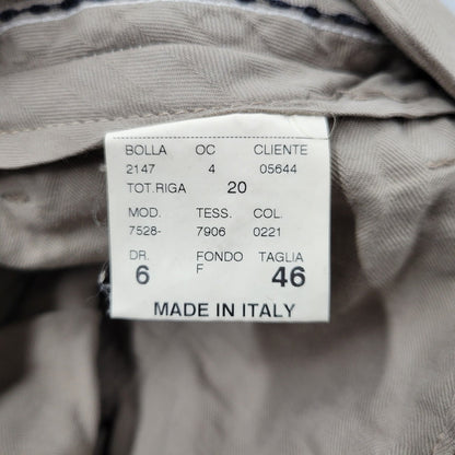 【中古品】【メンズ】 GERMANO ジェルマーノ PANTS 2147 パンツ イタリア製 ボトムス 152-250808-as-25-izu サイズ：46 カラー：カーキ 万代Net店