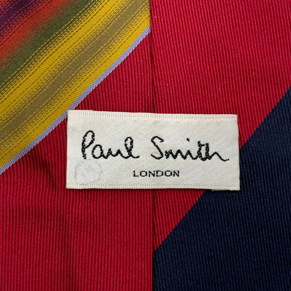 【中古品】【メンズ】 ロンドン NECKTIE ネクタイ 服飾雑貨 スーツ用小物 ストライプ柄 208-250807-rk-04-izu カラー：マルチ 万代Net店