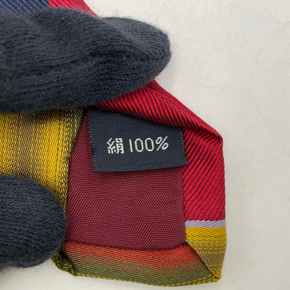 【中古品】【メンズ】 ロンドン NECKTIE ネクタイ 服飾雑貨 スーツ用小物 ストライプ柄 208-250807-rk-04-izu カラー：マルチ 万代Net店