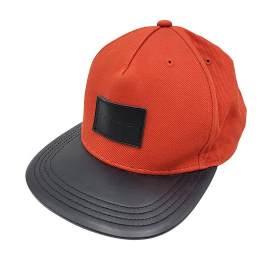 【中古品】【メンズ】 COACH コーチ F86475 VARSITY C BASEBALL CAP バーシティ C ベースボールキャップ 帽子 服飾雑貨 183-250808-ma-08-izu サイズ：O/S カラー：スカーレット×ブラック 万代Net店