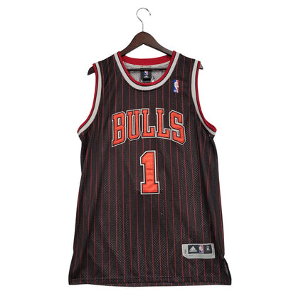 【中古品】【メンズ】 adidas アディダス BULLS GAME SHIRT 7995A 06 ブルズ ゲームシャツ トップス 146-250808-as-35-izu サイズ：XL カラー：マルチカラー 万代Net店