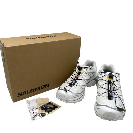 【中古品】【メンズ】 SALOMON サロモン XT-6 GORE-TEX 475811 ゴアテックス スニーカー シューズ 靴 162-250804-ay-01-izu サイズ：28cm カラー：ホワイト 万代Net店