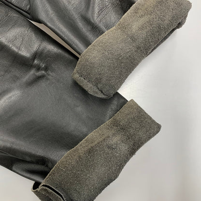 【中古品】【メンズ】 USED ユーズド LEATHER BIKER PANTS レザーバイカーパンツ ズボン ボトムス 156-250809-ma-11-izu サイズ：不明 カラー：ブラック 万代Net店