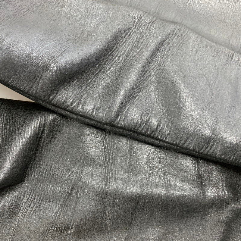 【中古品】【メンズ】 USED ユーズド LEATHER BIKER PANTS レザーバイカーパンツ ズボン ボトムス 156-250809-ma-11-izu サイズ：不明 カラー：ブラック 万代Net店