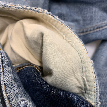 【中古品】【メンズ】 DOLCE&GABBANA ドルチェアンドガッバーナ G3S6CD G8309 CRASH DENIM PANTS クラッシュデニムパンツ ズボン ボトムス 152-250809-ma-14-izu サイズ：50 カラー：インディゴ 万代Net店