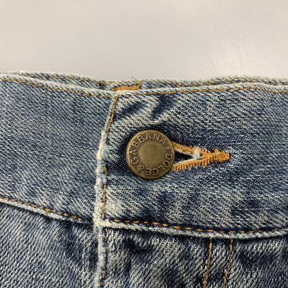 【中古品】【メンズ】 DOLCE&GABBANA ドルチェアンドガッバーナ G3S6CD G8309 CRASH DENIM PANTS クラッシュデニムパンツ ズボン ボトムス 152-250809-ma-14-izu サイズ：50 カラー：インディゴ 万代Net店