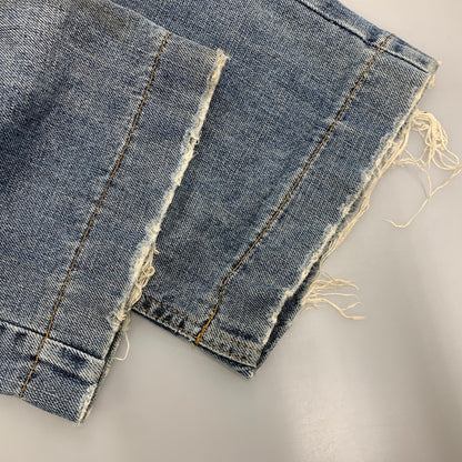 【中古品】【メンズ】 DOLCE&GABBANA ドルチェアンドガッバーナ G3S6CD G8309 CRASH DENIM PANTS クラッシュデニムパンツ ズボン ボトムス 152-250809-ma-14-izu サイズ：50 カラー：インディゴ 万代Net店