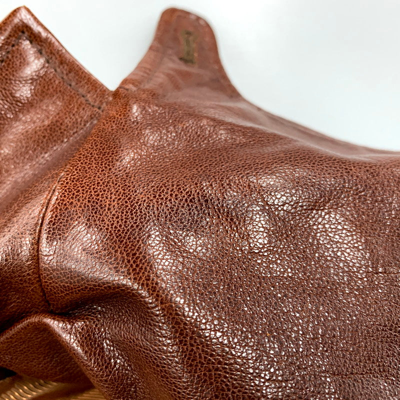 【中古品】WESTRIDE ウエストライド GOAT LEATHER TAILORED JACKET ゴート レザー テーラード ジャケット アウター 145-250805-rk-03-izu サイズ：40 カラー：ブラウン 万代Net店