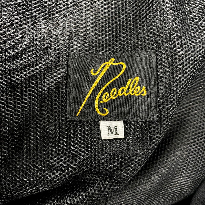 【中古品】【メンズ】 Needles ニードルス CAVALRY TWILL PANTS MR204 キャバリー ツイル パンツ ロゴ 刺繍 ズボン ボトムス 151-250805-ay-09-izu サイズ：M カラー：ブラック 万代Net店