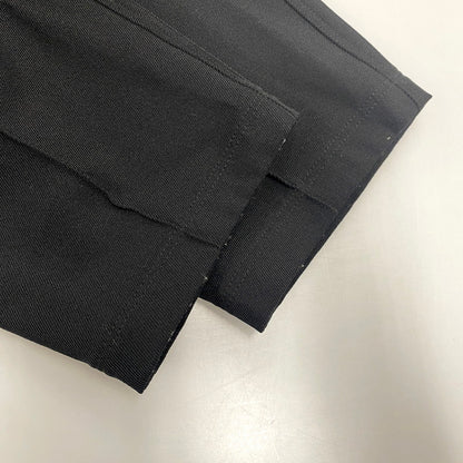 【中古品】【メンズ】 Needles ニードルス CAVALRY TWILL PANTS MR204 キャバリー ツイル パンツ ロゴ 刺繍 ズボン ボトムス 151-250805-ay-09-izu サイズ：M カラー：ブラック 万代Net店