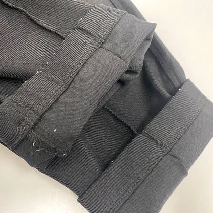 【中古品】【メンズ】 Needles ニードルス CAVALRY TWILL PANTS MR204 キャバリー ツイル パンツ ロゴ 刺繍 ズボン ボトムス 151-250805-ay-09-izu サイズ：M カラー：ブラック 万代Net店