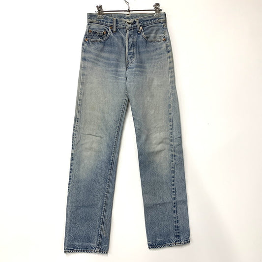 【現状渡し品】【メンズ】 Levi's リーバイス 刻印524 赤耳 ブランクタブ 80S 501 DENIM PANTS デニムパンツ ズボン ボトムス 157-250809-ma-16-izu サイズ：27×36 カラー：インディゴ 万代Net店