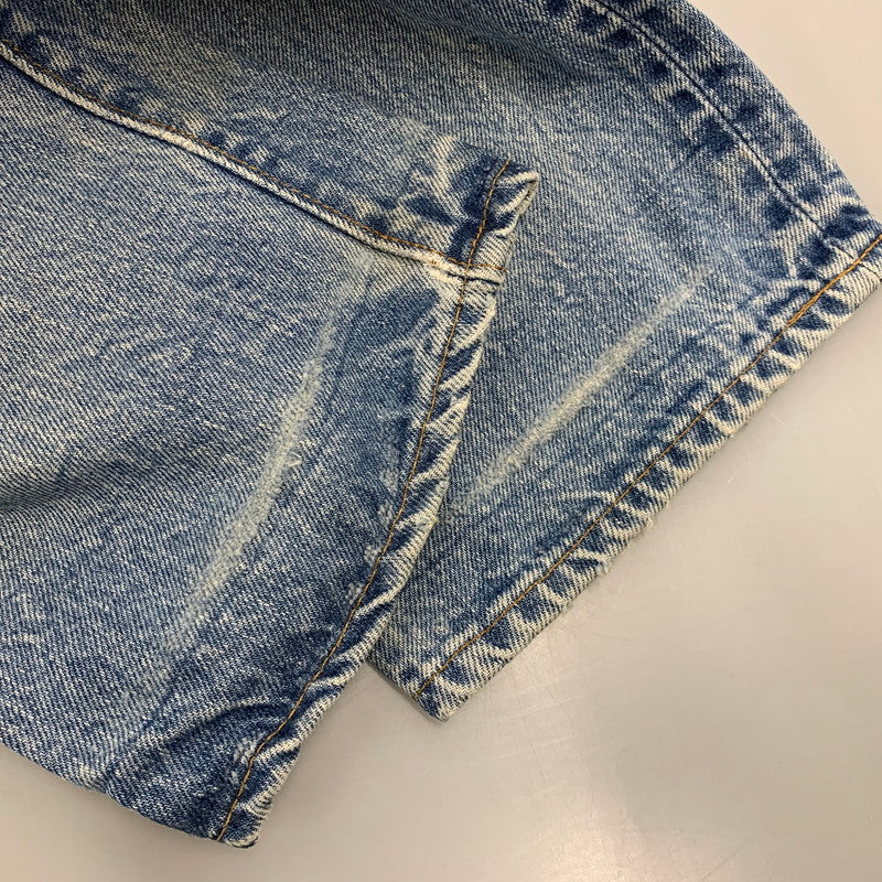 【現状渡し品】【メンズ】 Levi's リーバイス 刻印524 赤耳 ブランクタブ 80S 501 DENIM PANTS デニムパンツ ズボン ボトムス 157-250809-ma-16-izu サイズ：27×36 カラー：インディゴ 万代Net店