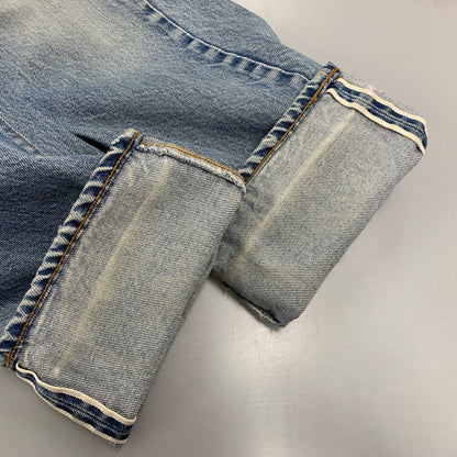 【現状渡し品】【メンズ】 Levi's リーバイス 刻印524 赤耳 ブランクタブ 80S 501 DENIM PANTS デニムパンツ ズボン ボトムス 157-250809-ma-16-izu サイズ：27×36 カラー：インディゴ 万代Net店
