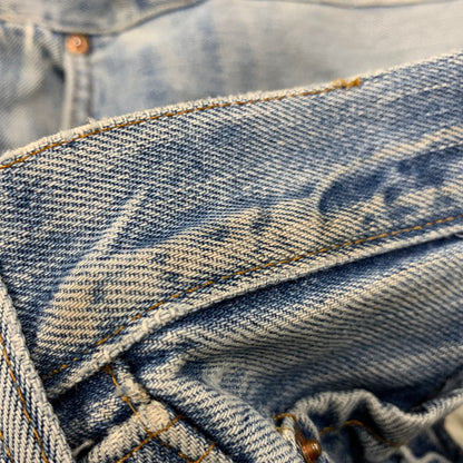 【現状渡し品】【メンズ】 Levi's リーバイス 刻印524 赤耳 ブランクタブ 80S 501 DENIM PANTS デニムパンツ ズボン ボトムス 157-250809-ma-16-izu サイズ：27×36 カラー：インディゴ 万代Net店