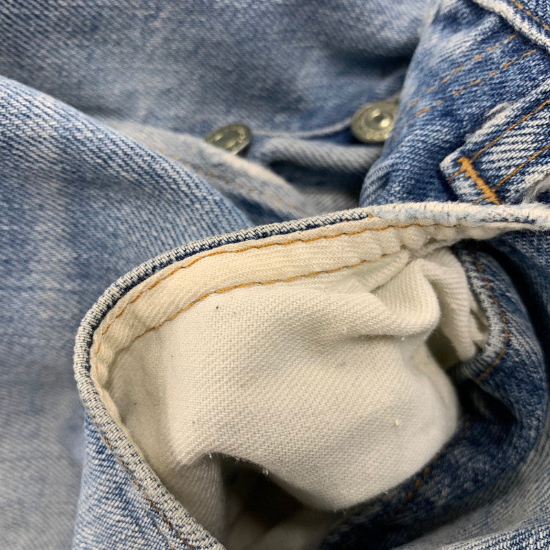 【現状渡し品】【メンズ】 Levi's リーバイス 刻印524 赤耳 ブランクタブ 80S 501 DENIM PANTS デニムパンツ ズボン ボトムス 157-250809-ma-16-izu サイズ：27×36 カラー：インディゴ 万代Net店