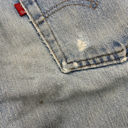 【現状渡し品】【メンズ】 Levi's リーバイス 刻印524 赤耳 ブランクタブ 80S 501 DENIM PANTS デニムパンツ ズボン ボトムス 157-250809-ma-16-izu サイズ：27×36 カラー：インディゴ 万代Net店