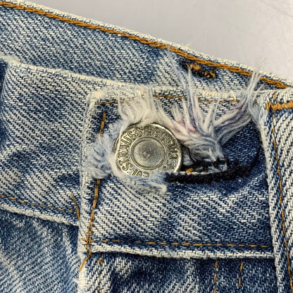 【現状渡し品】【メンズ】 Levi's リーバイス 刻印524 赤耳 ブランクタブ 80S 501 DENIM PANTS デニムパンツ ズボン ボトムス 157-250809-ma-16-izu サイズ：27×36 カラー：インディゴ 万代Net店