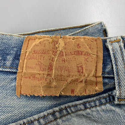【現状渡し品】【メンズ】 Levi's リーバイス 刻印524 赤耳 ブランクタブ 80S 501 DENIM PANTS デニムパンツ ズボン ボトムス 157-250809-ma-16-izu サイズ：27×36 カラー：インディゴ 万代Net店
