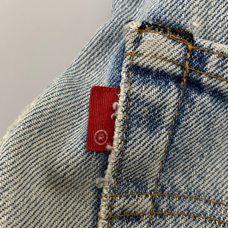 【現状渡し品】【メンズ】 Levi's リーバイス 刻印524 赤耳 ブランクタブ 80S 501 DENIM PANTS デニムパンツ ズボン ボトムス 157-250809-ma-16-izu サイズ：27×36 カラー：インディゴ 万代Net店