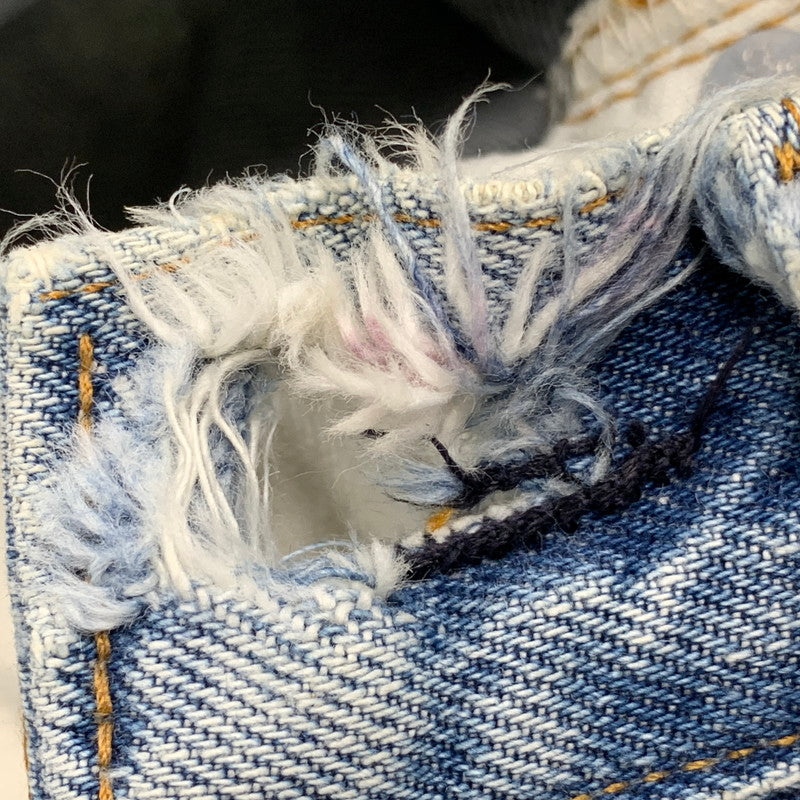 【現状渡し品】【メンズ】 Levi's リーバイス 刻印524 赤耳 ブランクタブ 80S 501 DENIM PANTS デニムパンツ ズボン ボトムス 157-250809-ma-16-izu サイズ：27×36 カラー：インディゴ 万代Net店