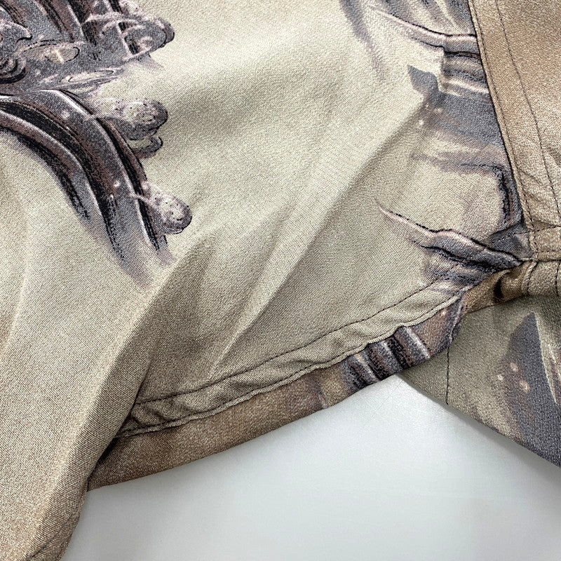 【中古美品】【メンズ】 BLACK SIGN ブラックサイン 25SS JYAKUCHU ITO THREE QUARTER SLEEVE NIGHT HAWAIIANER SLEEVE NIGHT HAWAIIAN SHIRT BSSL-25111 スリー クォーター スリーブ ナイト ハワイアン シャツ 145-250805-ay-12-izu サイズ：42 カラー：マルチ 万代Net店