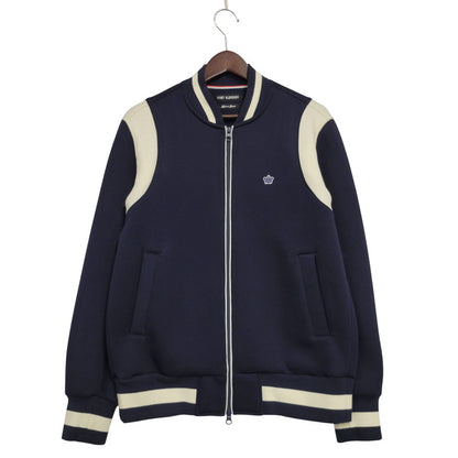 【中古品】【メンズ】 TMT ティーエムティー ZIP UP BLOUSON TJK-F21CL02 ジップアップ ブルゾン ジャケット アウター 140-250811-as-19-izu サイズ：L カラー：ネイビー 万代Net店