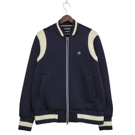 【中古品】【メンズ】 TMT ティーエムティー ZIP UP BLOUSON TJK-F21CL02 ジップアップ ブルゾン ジャケット アウター 140-250811-as-19-izu サイズ：L カラー：ネイビー 万代Net店