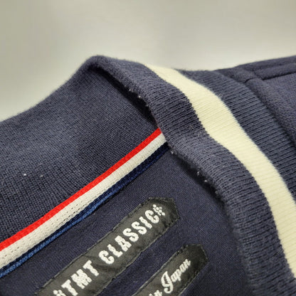 【中古品】【メンズ】 TMT ティーエムティー ZIP UP BLOUSON TJK-F21CL02 ジップアップ ブルゾン ジャケット アウター 140-250811-as-19-izu サイズ：L カラー：ネイビー 万代Net店