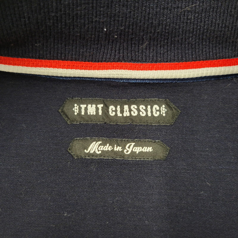 【中古品】【メンズ】 TMT ティーエムティー ZIP UP BLOUSON TJK-F21CL02 ジップアップ ブルゾン ジャケット アウター 140-250811-as-19-izu サイズ：L カラー：ネイビー 万代Net店